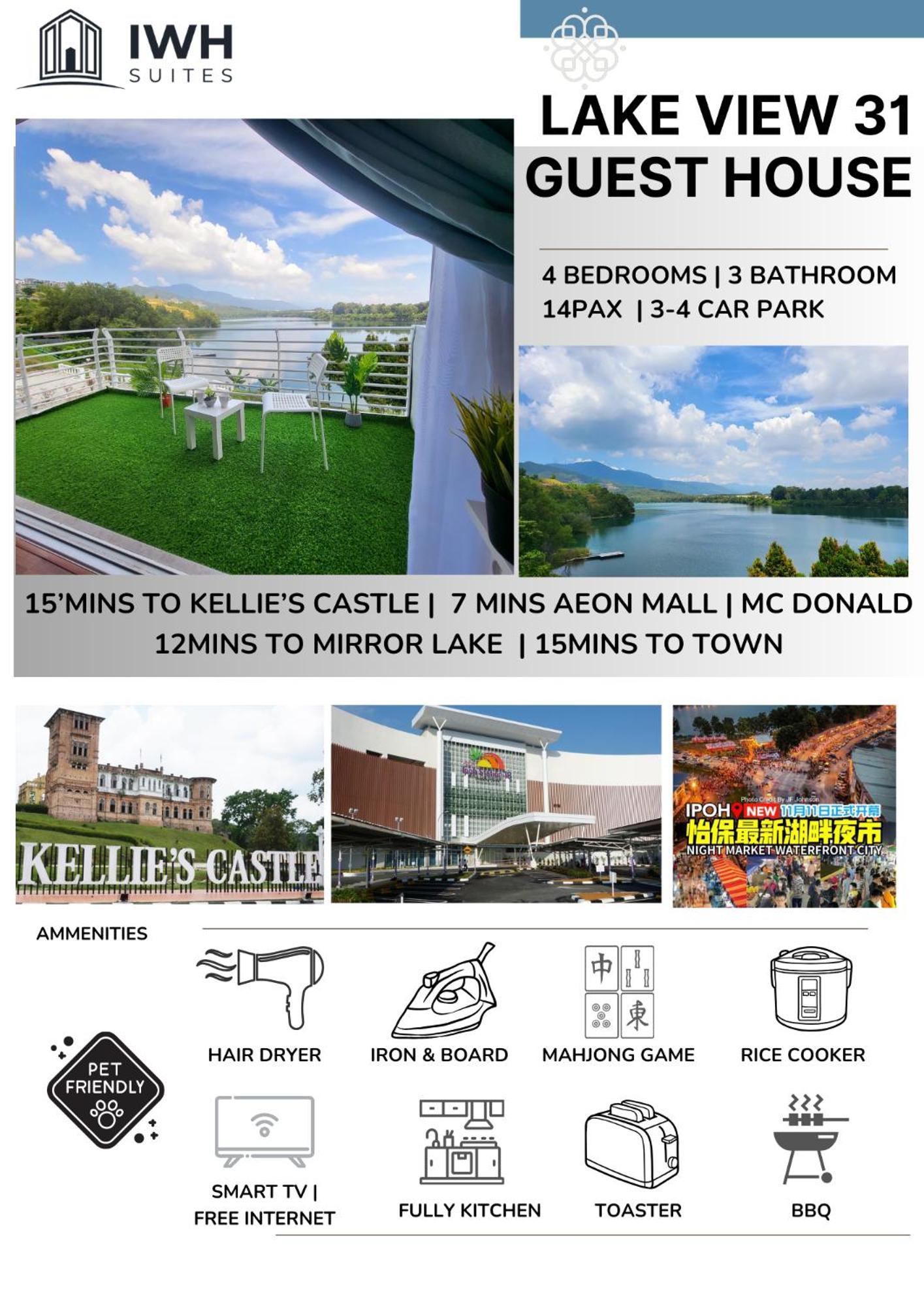 Lakes By Iwh Rumah percutian Ipoh